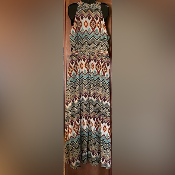 NEW CHETTA B sundress size 18W;floor length - Picture 2 of 3